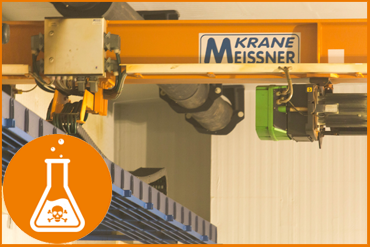 Chemically-resistant energy chains